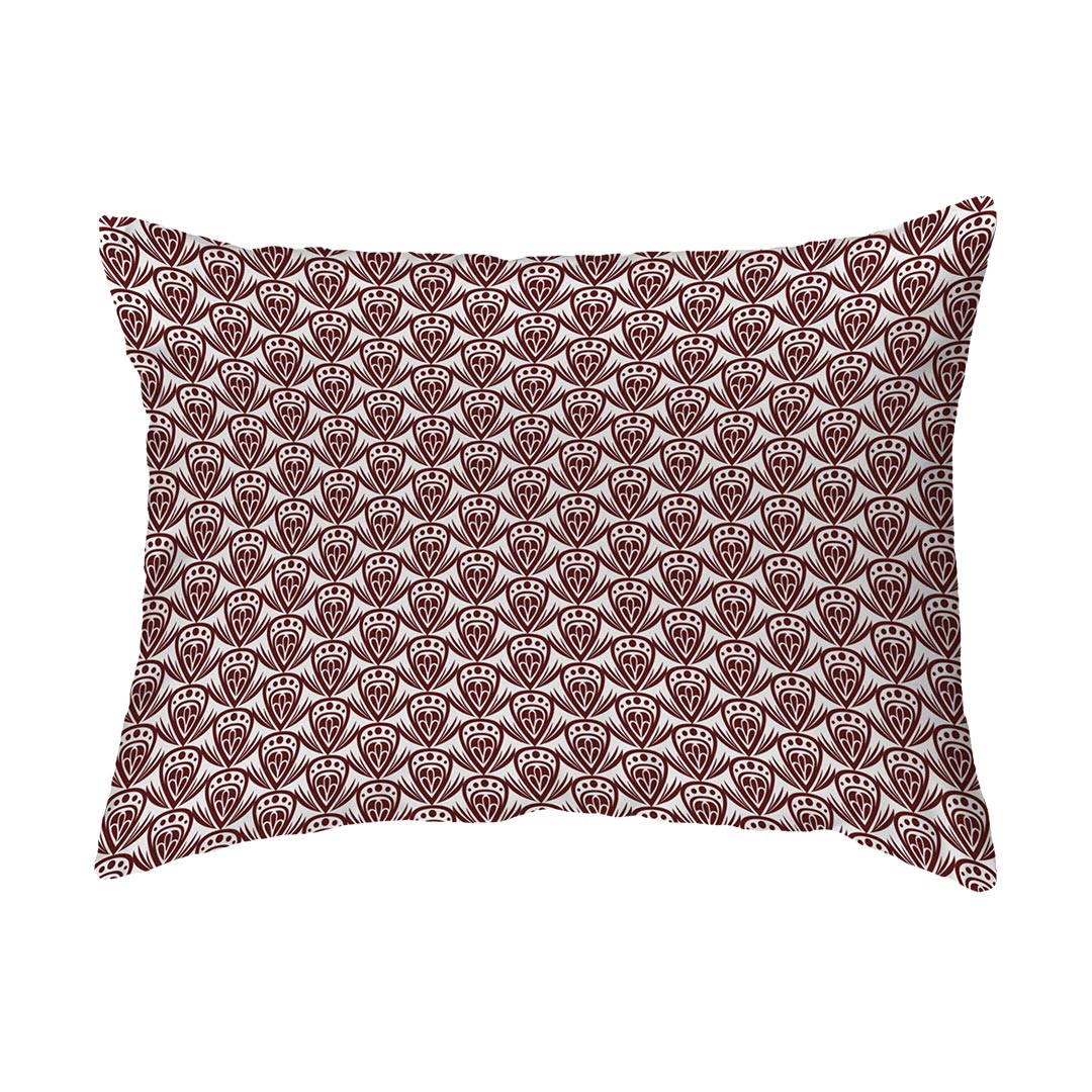 Zippered Pillow Shell Patterned Drop
