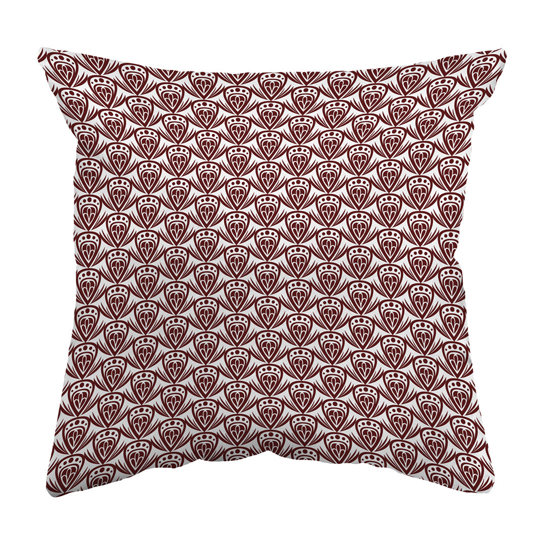 Zippered Pillow Shell Patterned Drop