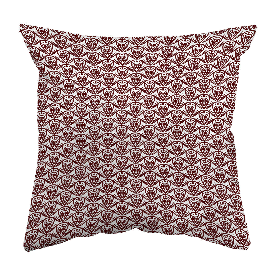 Zippered Pillow Shell Patterned Drop