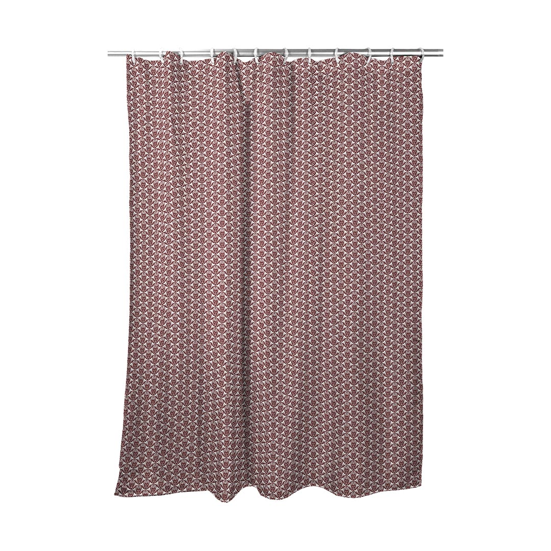 Shower Curtain Patterned Drop