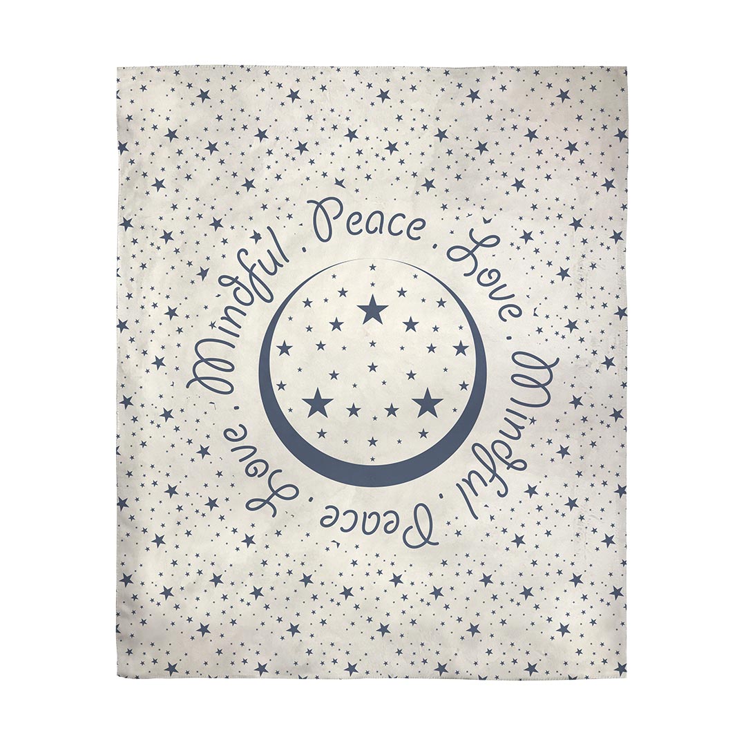 Blankets Peace.Love.Mindful