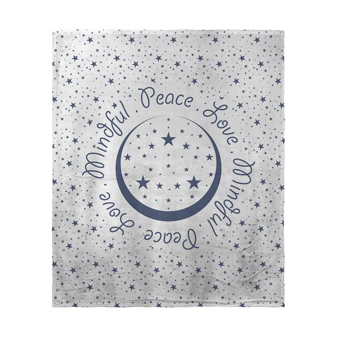 Blankets Peace.Love.Mindful