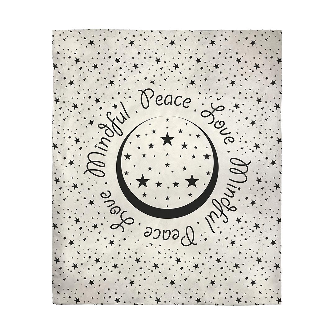 Blankets Peace.Love.Mindful