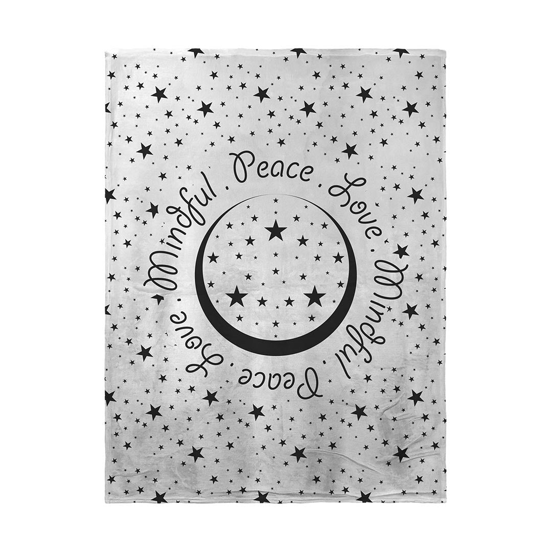 Blankets Peace.Love.Mindful