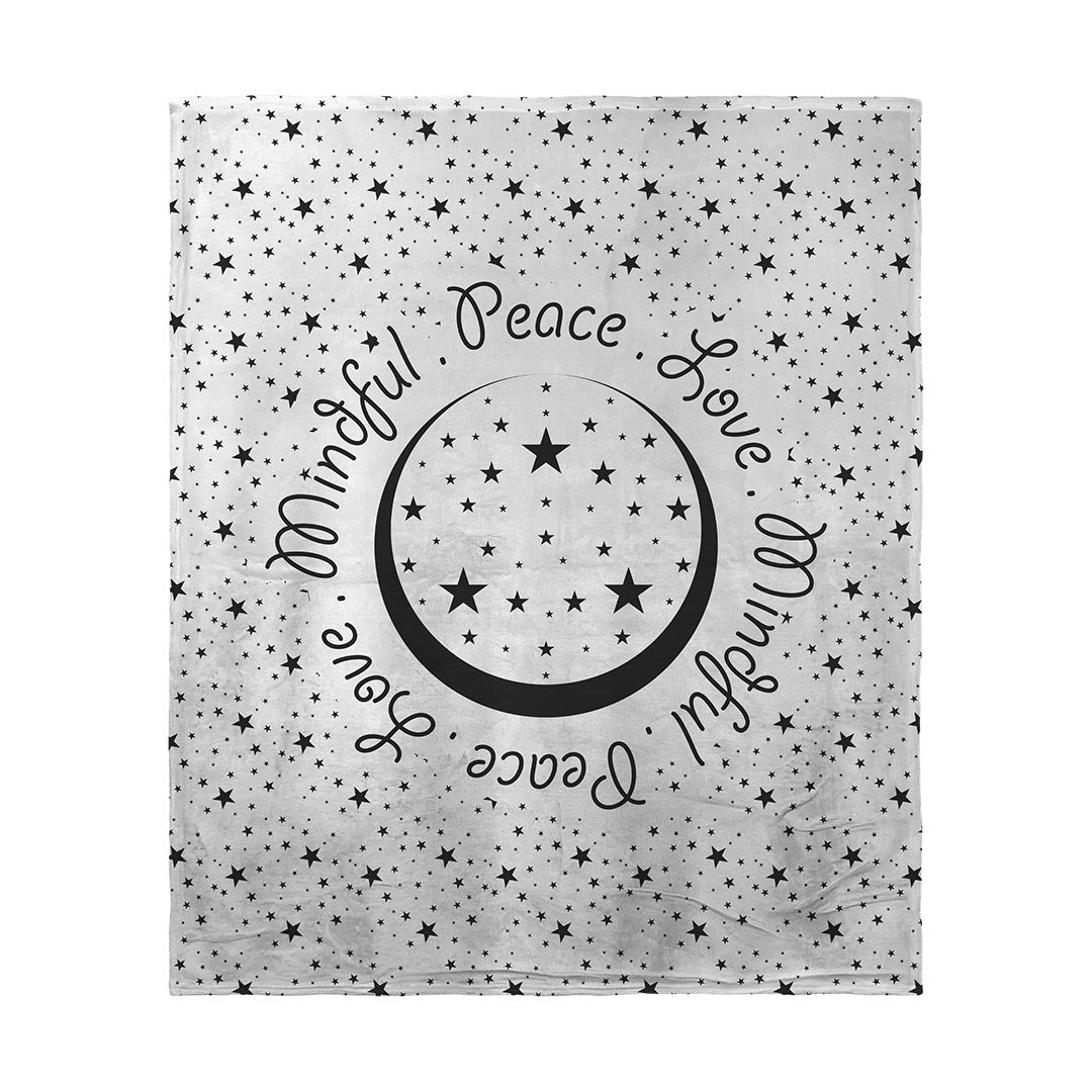 Blankets Peace.Love.Mindful