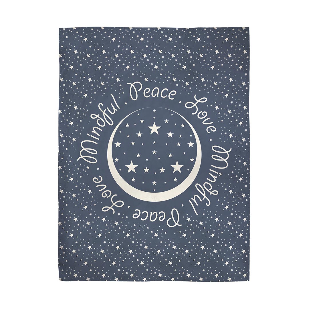 Blankets Peace.Love.Mindful Colored