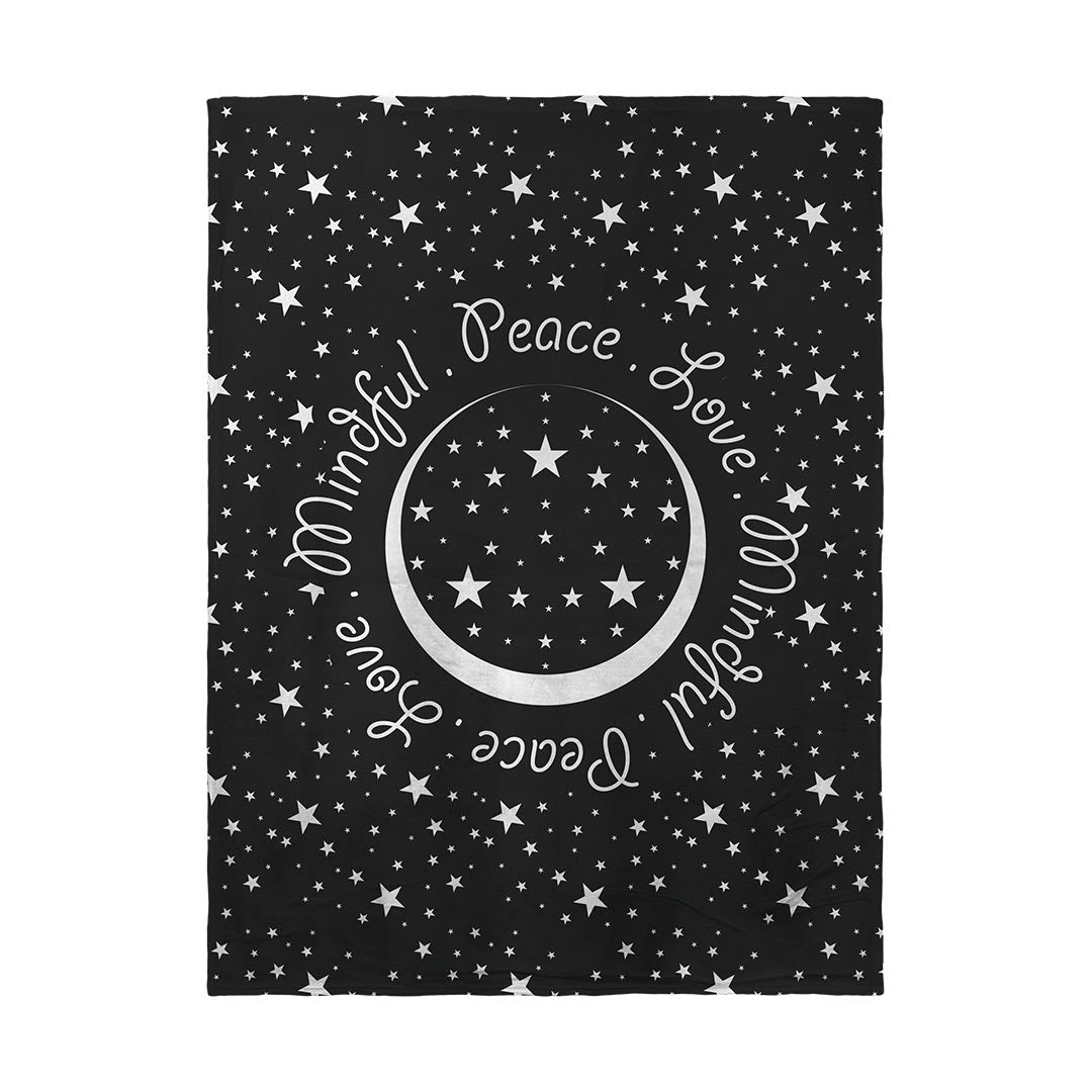 Blankets Peace.Love.Mindful Colored