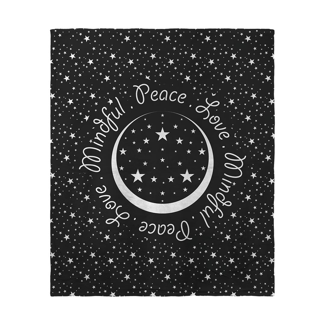 Blankets Peace.Love.Mindful Colored