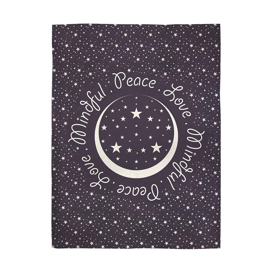 Blankets Peace.Love.Mindful Colored