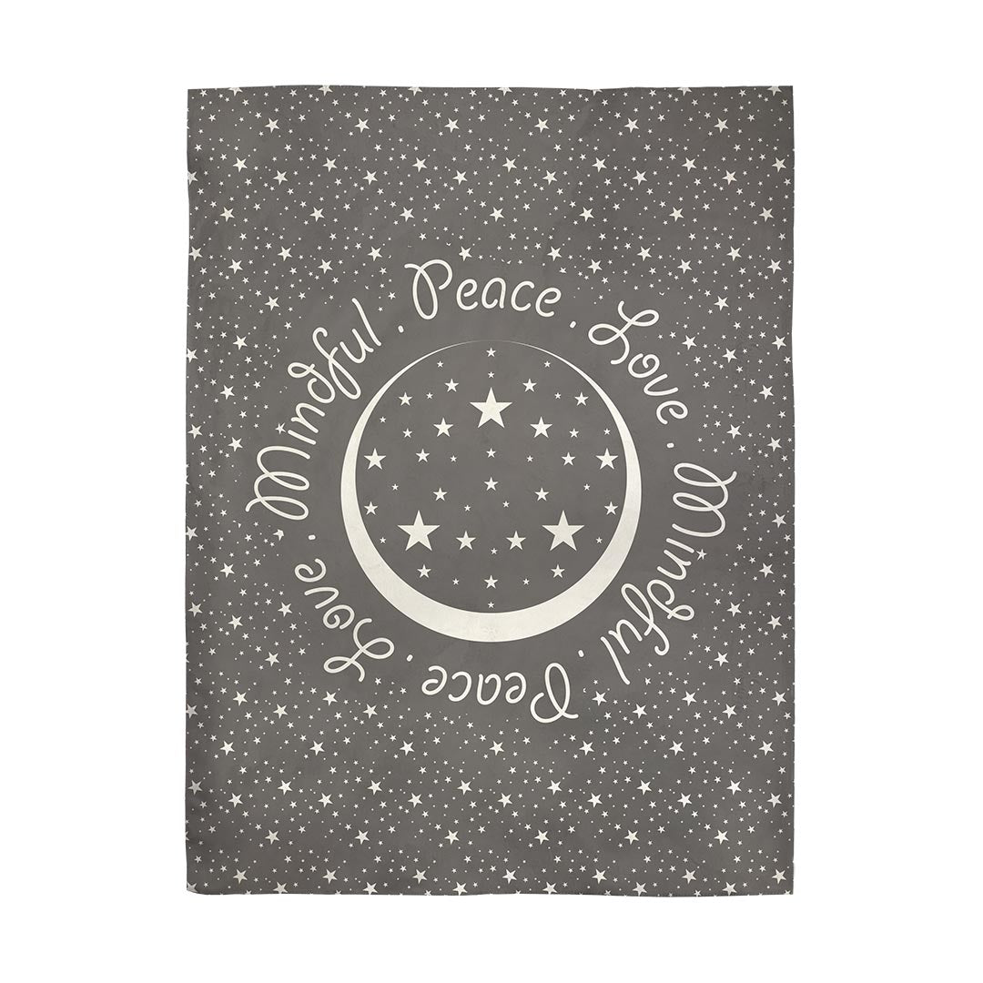 Blankets Peace.Love.Mindful Colored