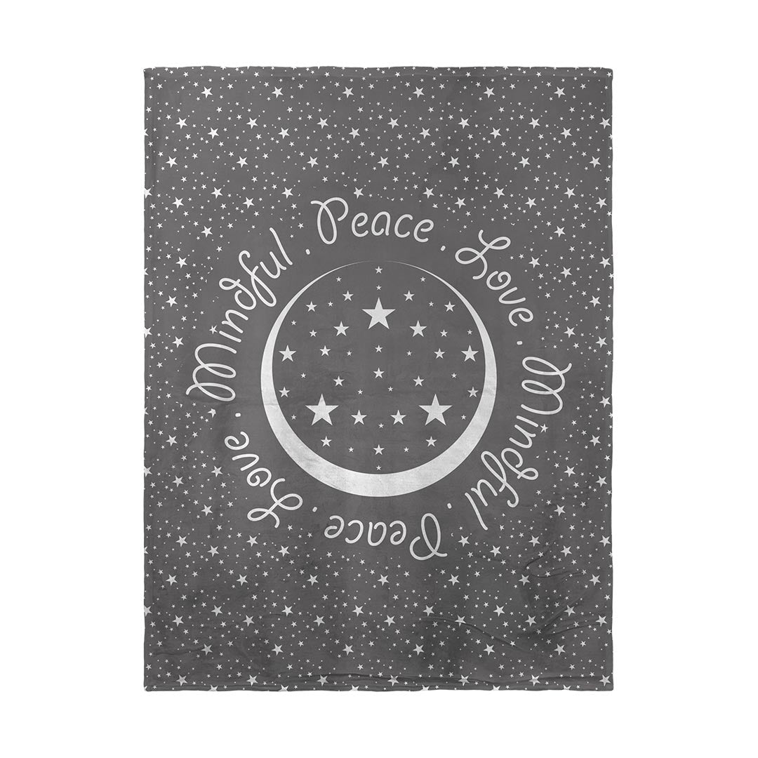 Blankets Peace.Love.Mindful Colored