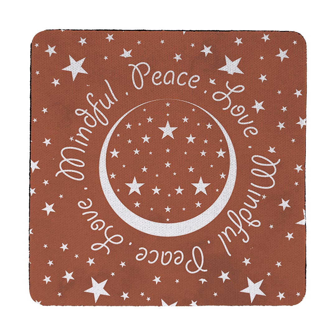 Coaster Peace.Love.Mindful Colored