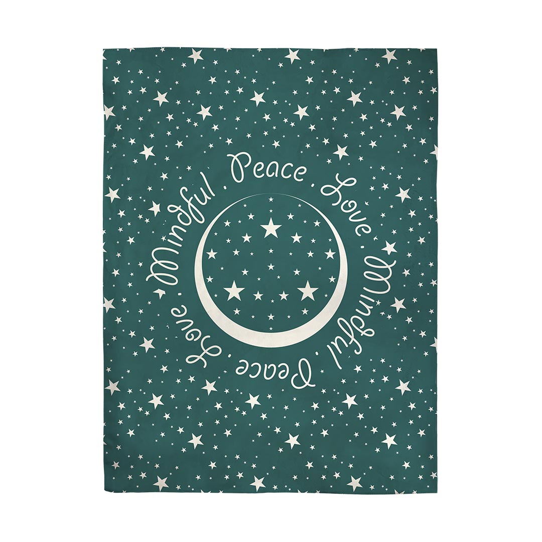 Blankets Peace.Love.Mindful Colored