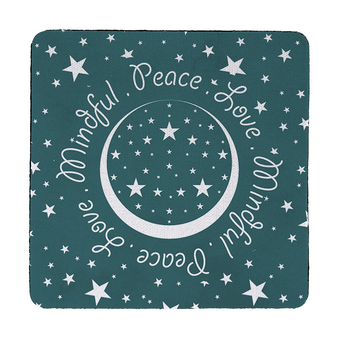 Coaster Peace.Love.Mindful Colored