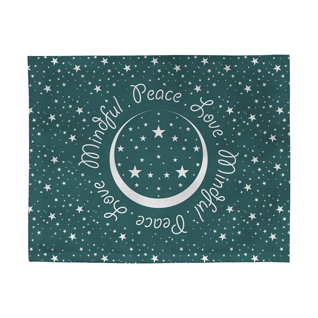 Placemats Peace.Love.Mindful Colored