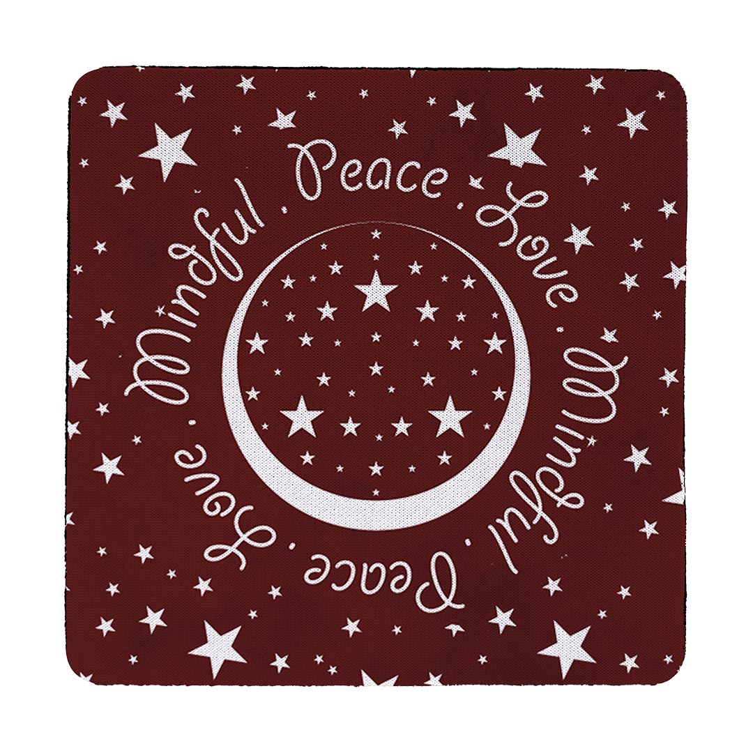 Coaster Peace.Love.Mindful Colored
