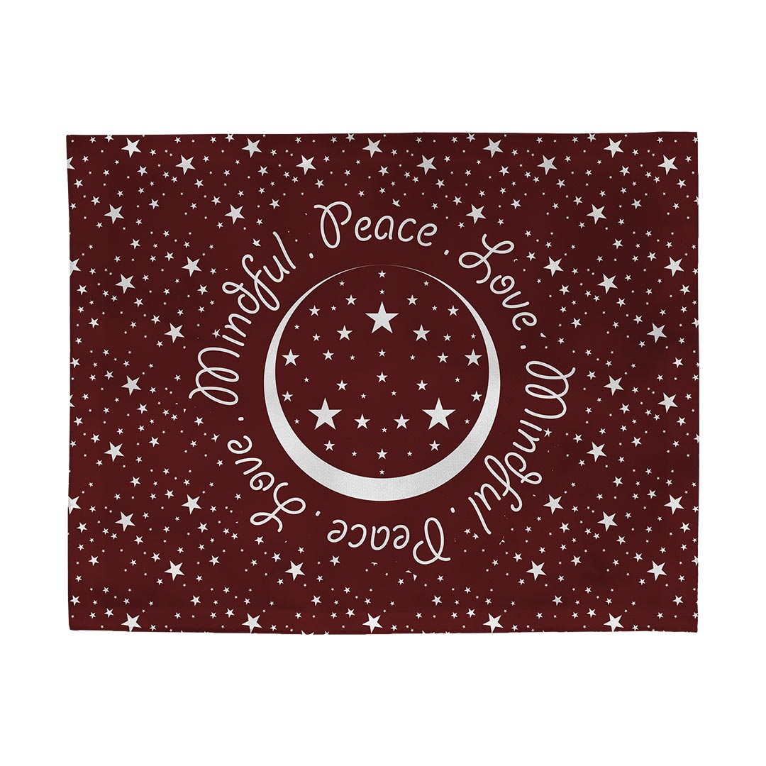 Placemats Peace.Love.Mindful Colored