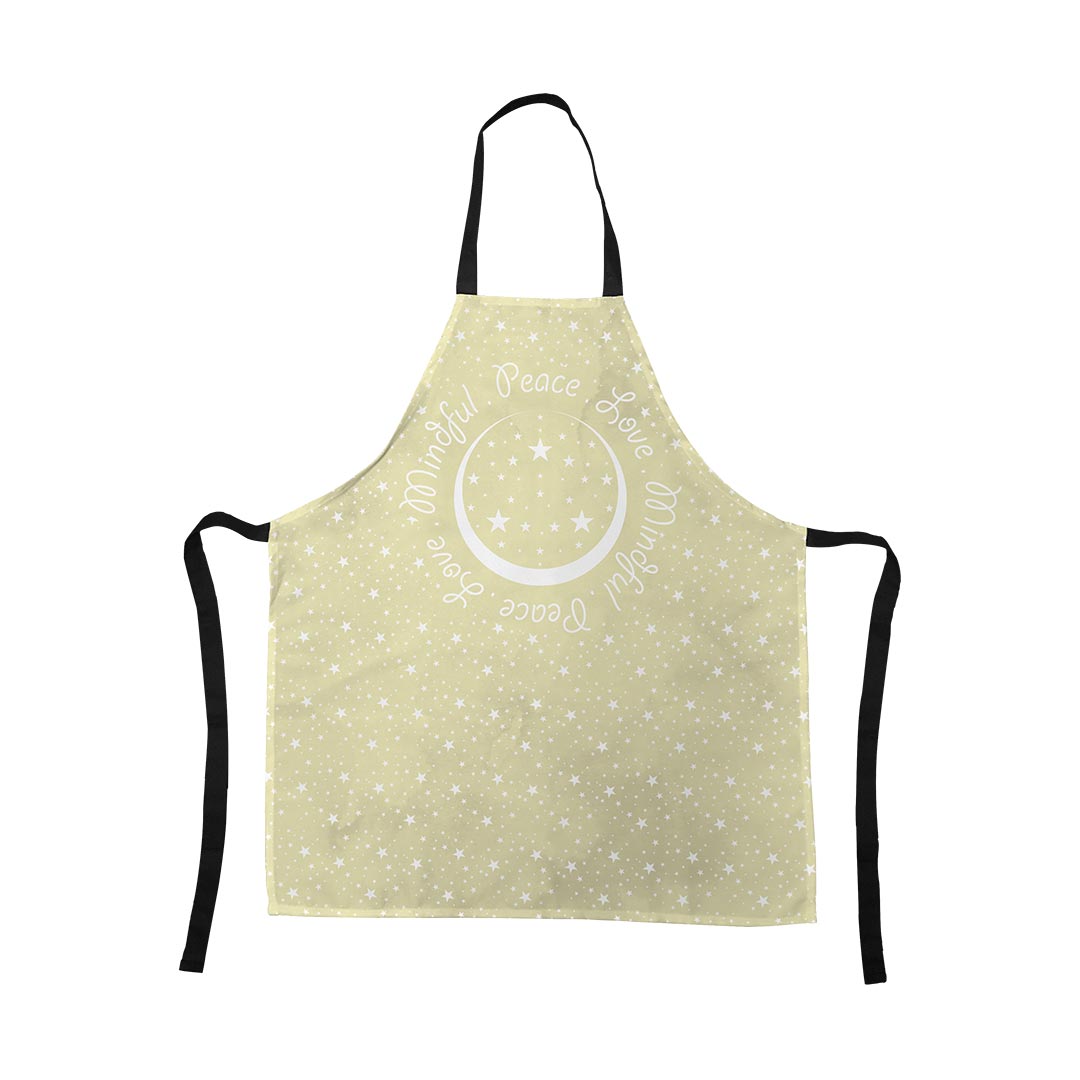 Apron Peace.Love.Mindful Colored