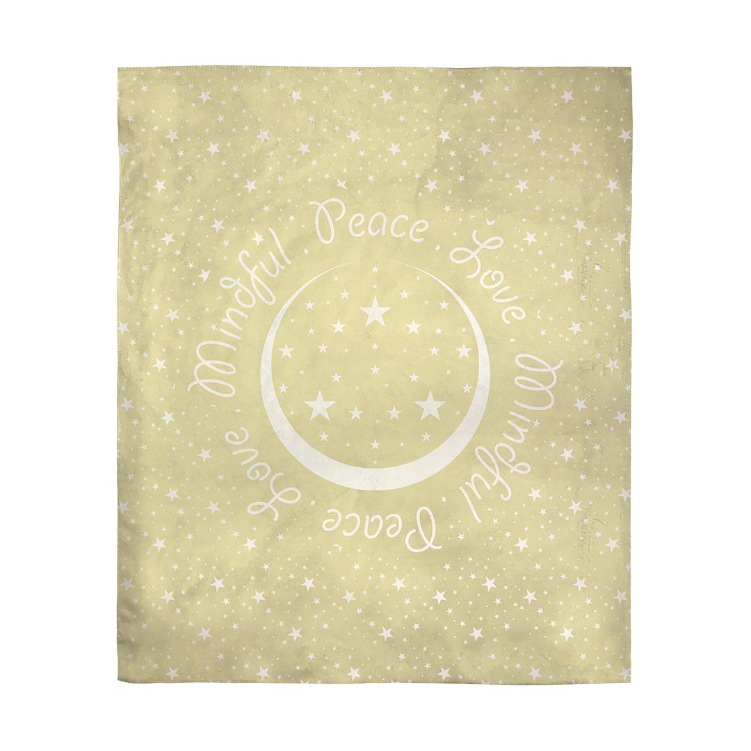 Blankets Peace.Love.Mindful Colored