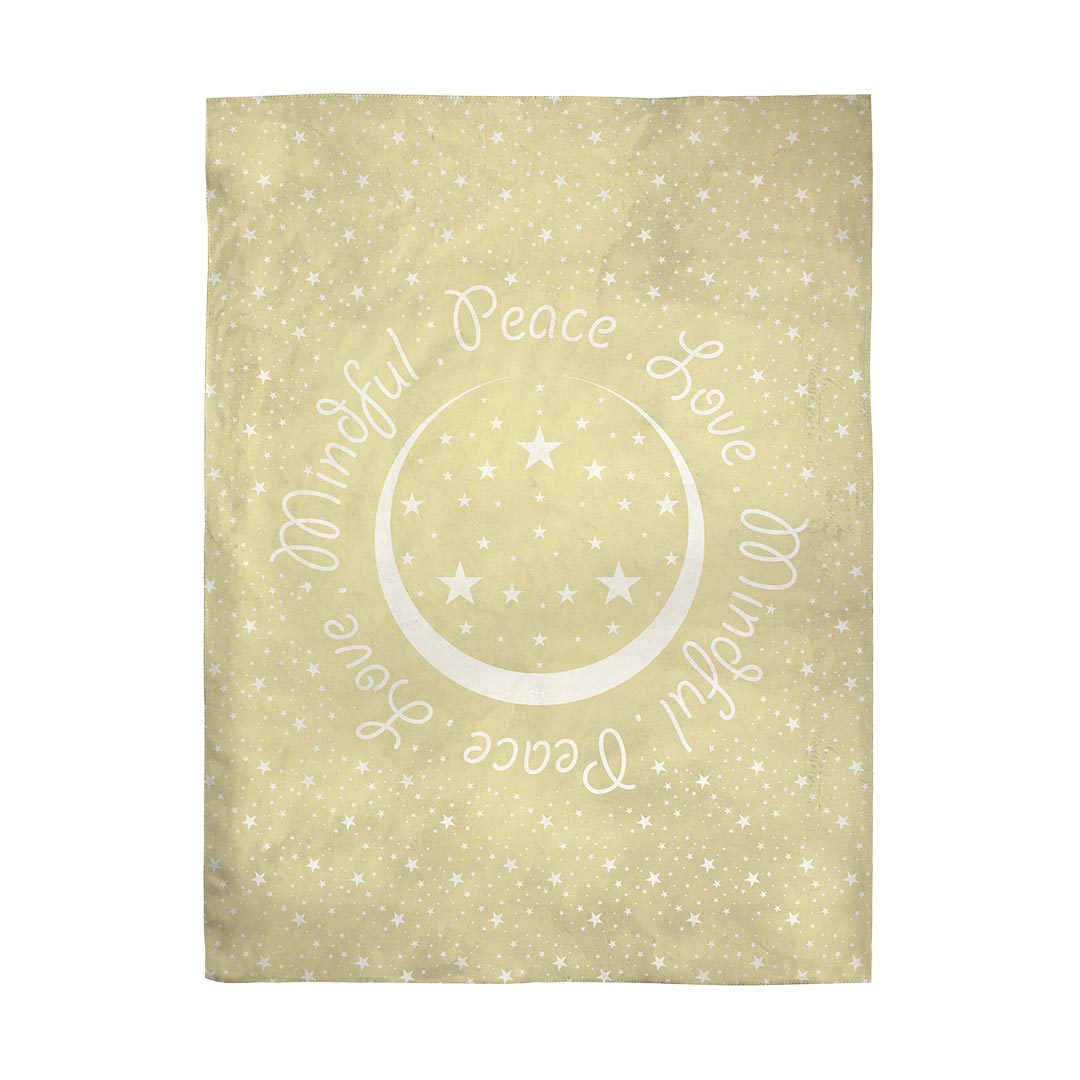 Blankets Peace.Love.Mindful Colored
