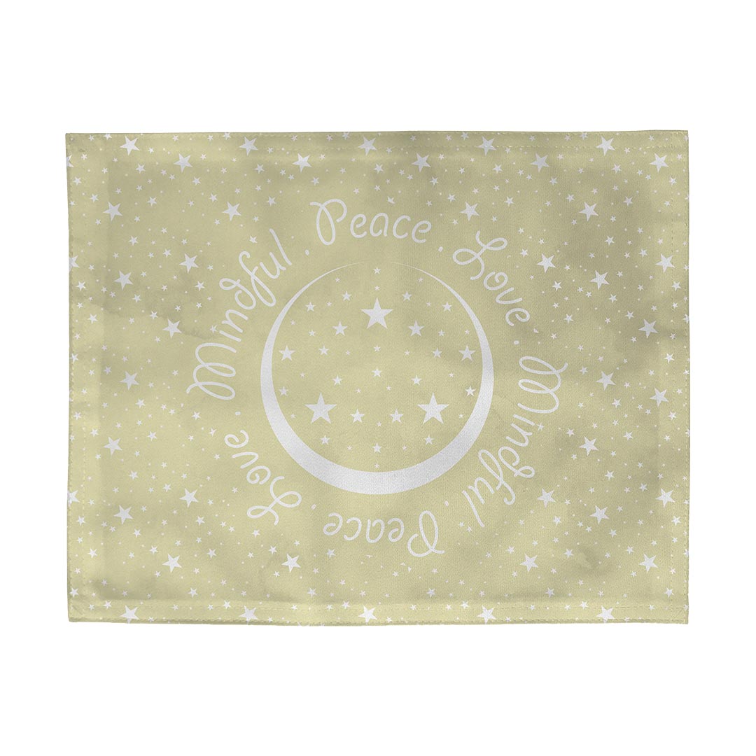 Placemats Peace.Love.Mindful Colored