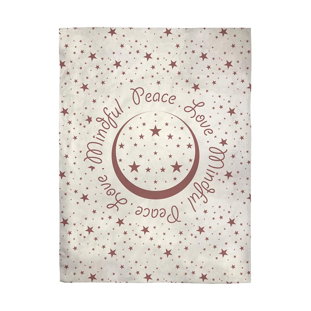Blankets Peace.Love.Mindful