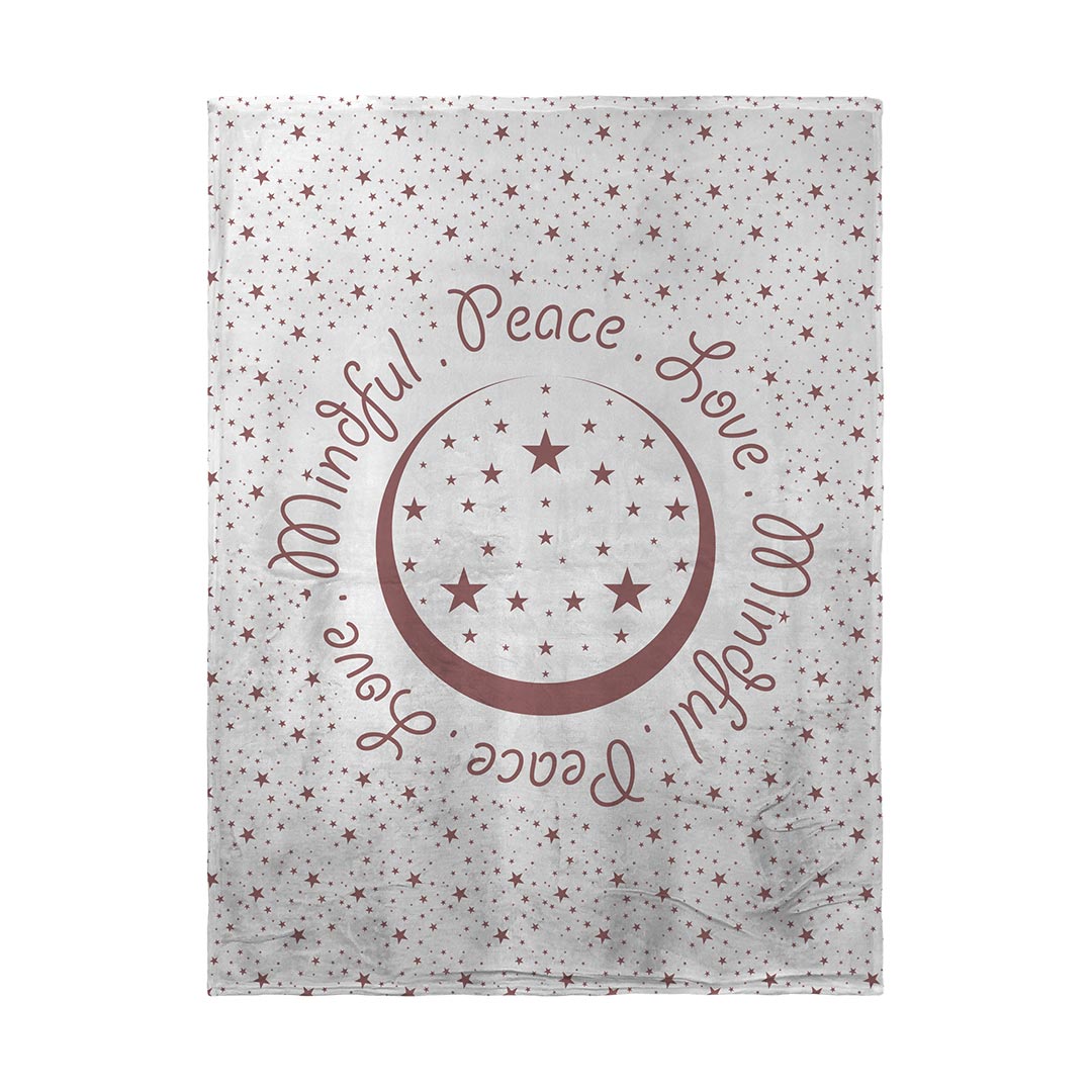 Blankets Peace.Love.Mindful