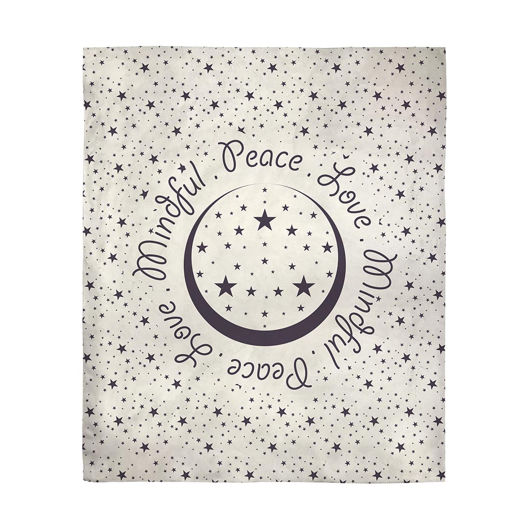Blankets Peace.Love.Mindful