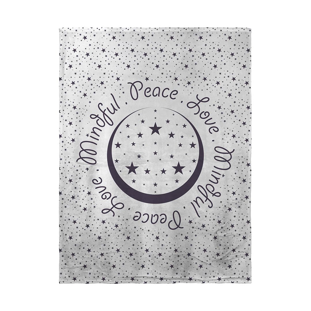 Blankets Peace.Love.Mindful