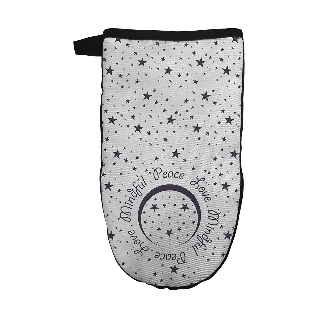Oven Mitt Peace.Love.Mindful