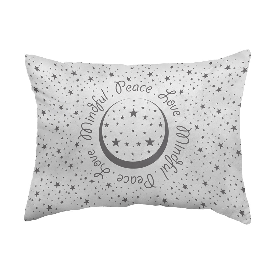 Zippered Pillow Shell Peace.Love.Mindful