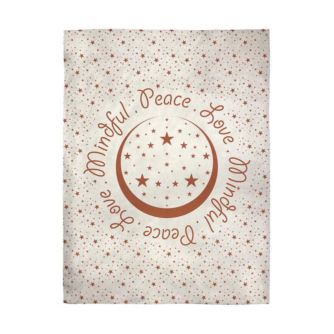 Blankets Peace.Love.Mindful