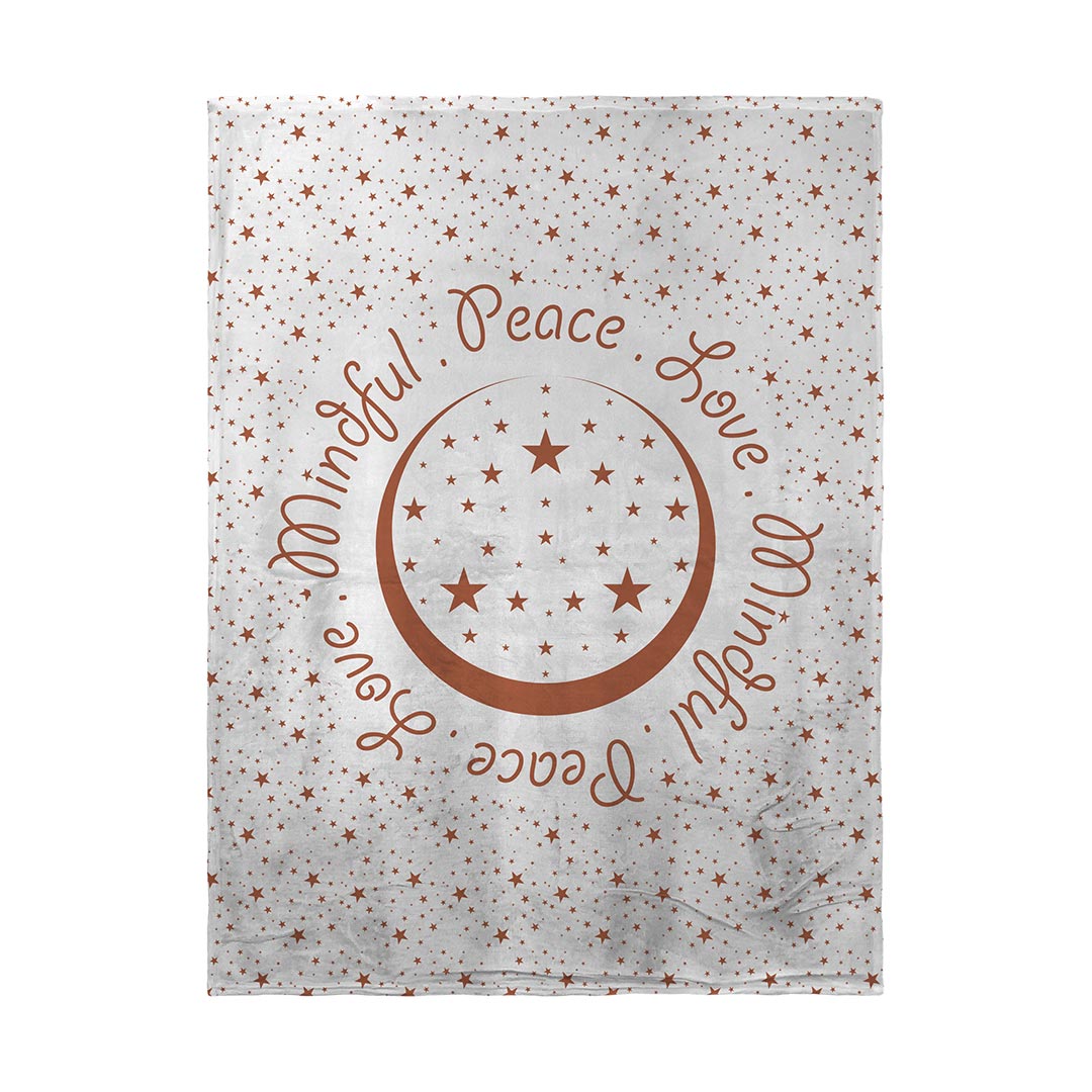 Blankets Peace.Love.Mindful