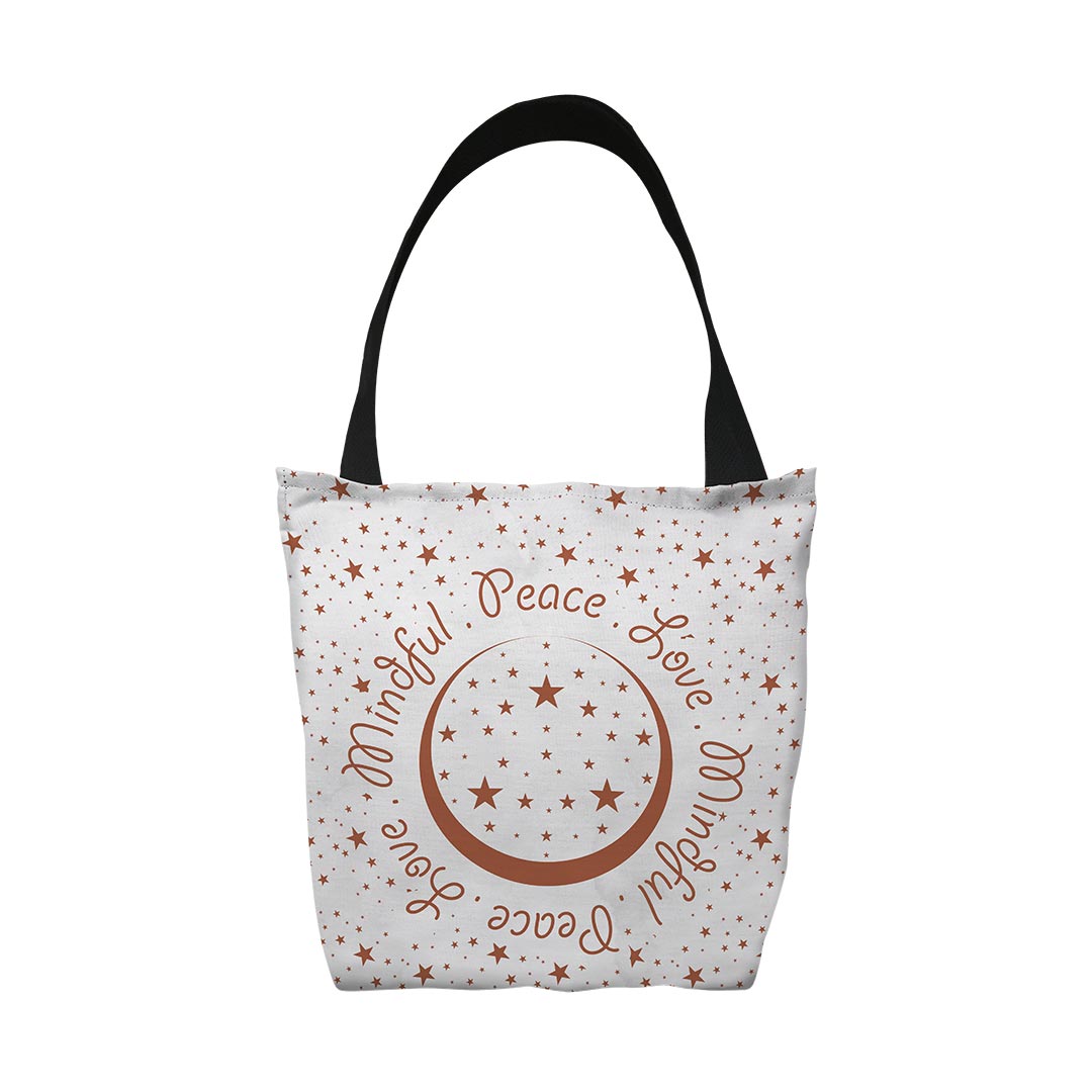 Tote Bags Peace.Love.Mindful