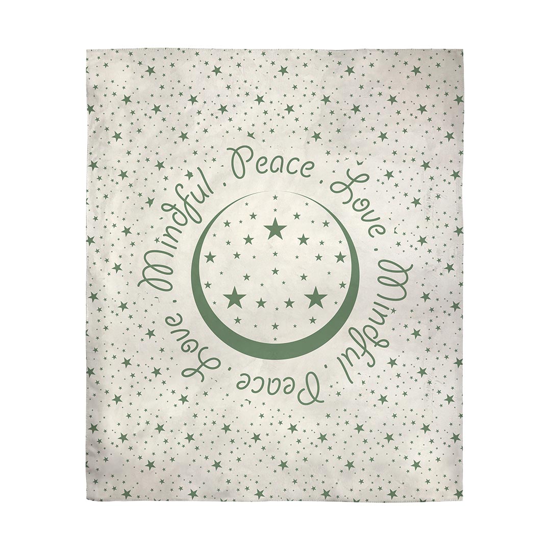 Blankets Peace.Love.Mindful