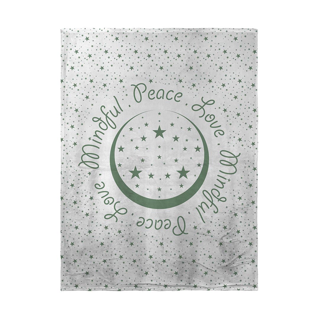 Blankets Peace.Love.Mindful