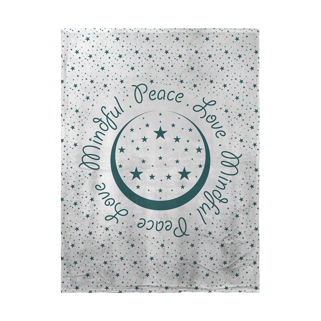 Blankets Peace.Love.Mindful