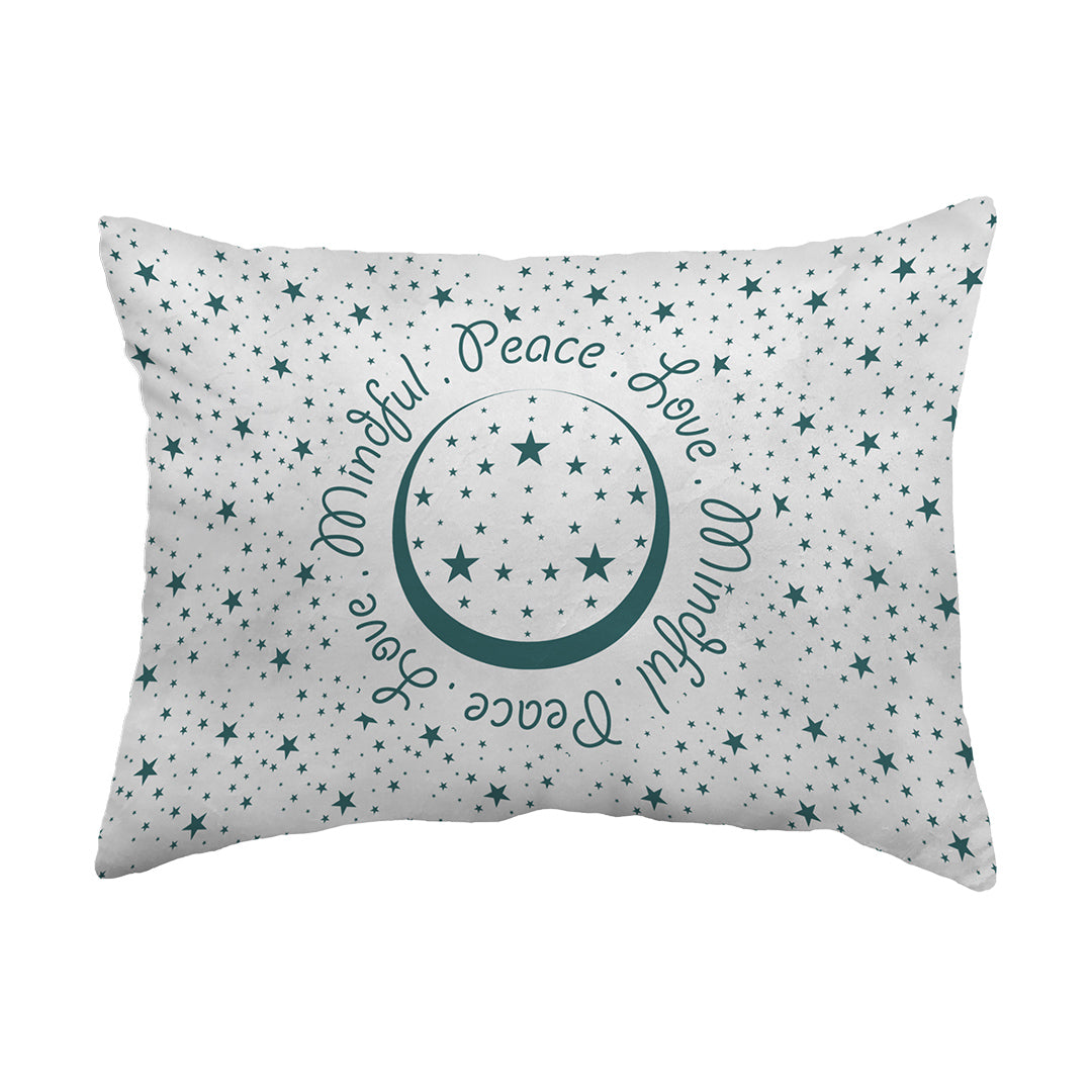 Zippered Pillow Shell Peace.Love.Mindful