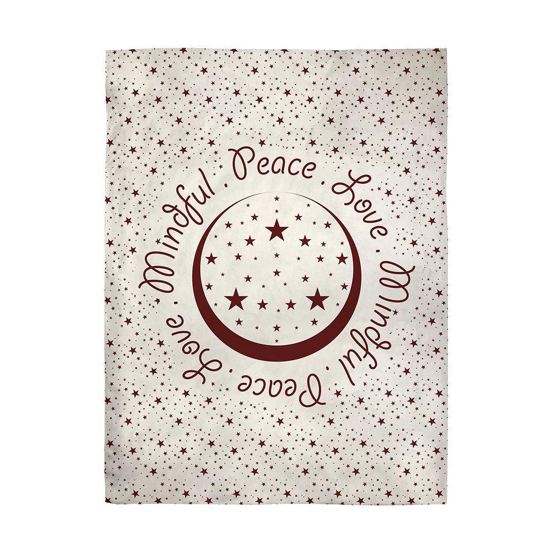 Blankets Peace.Love.Mindful