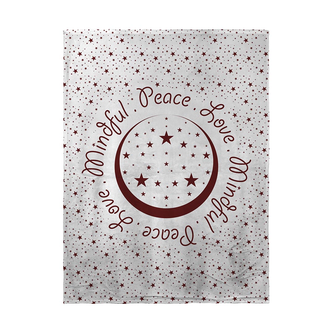 Blankets Peace.Love.Mindful