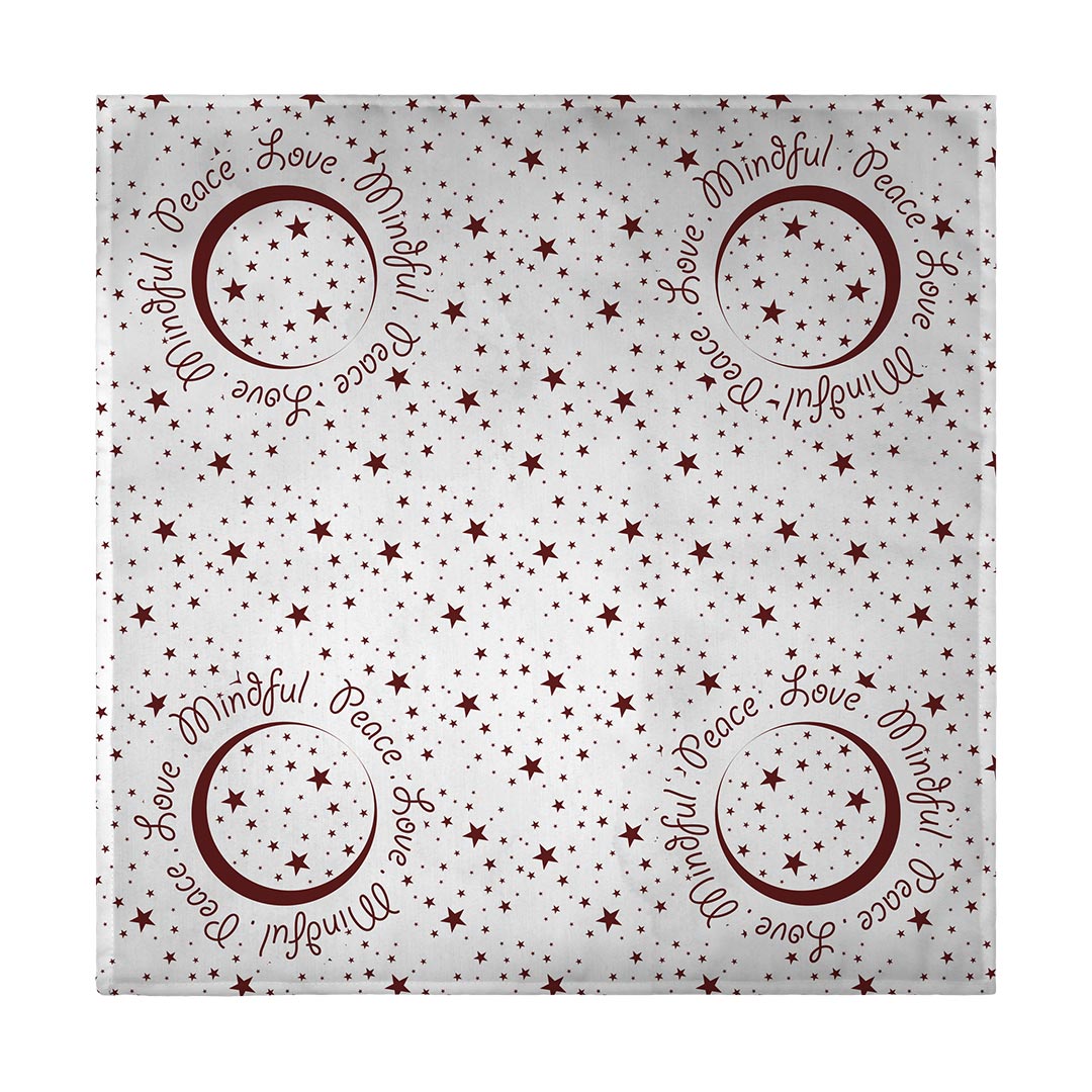 Napkin Peace.Love.Mindful