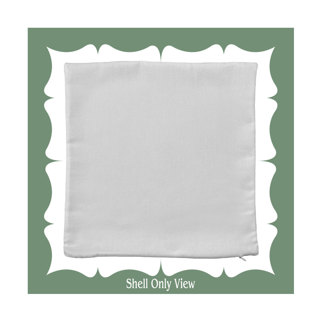 Zippered Pillow Shell Peace.Love.Mindful Colored