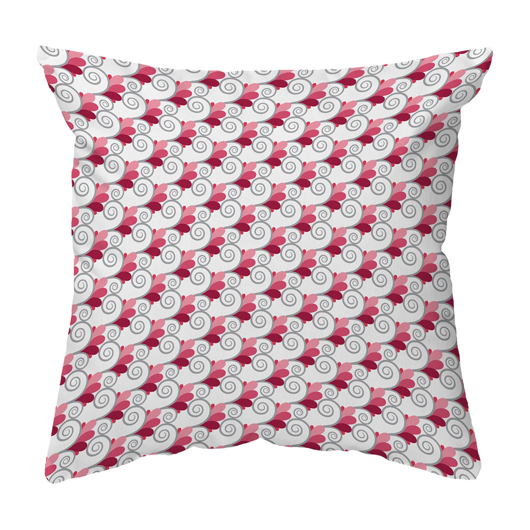 Zippered Pillow Spiral Buds