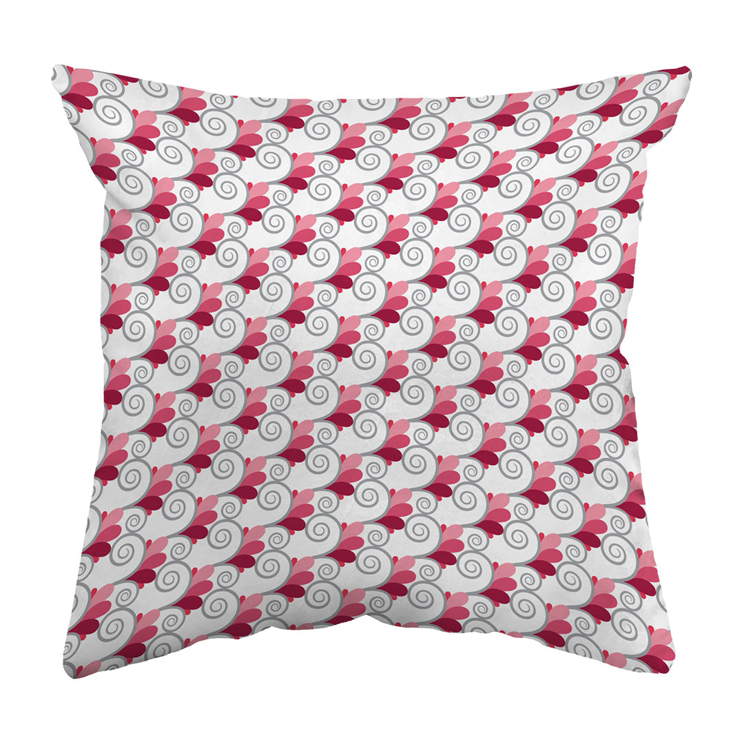 Zippered Pillow Spiral Buds