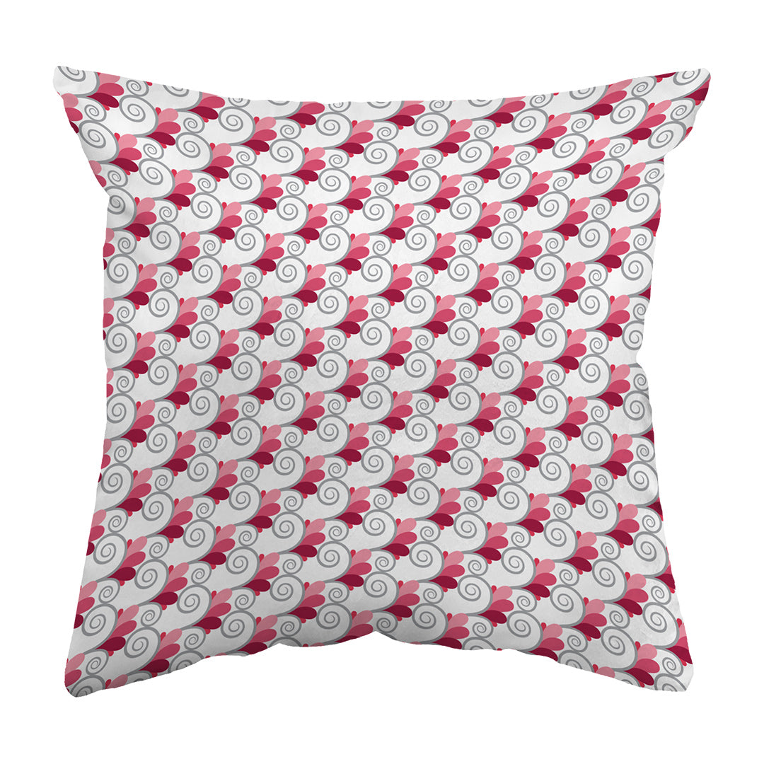 Zippered Pillow Spiral Buds