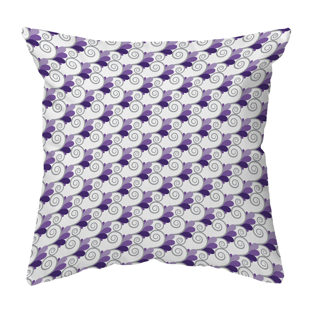 Zippered Pillow Shell Spiral Buds