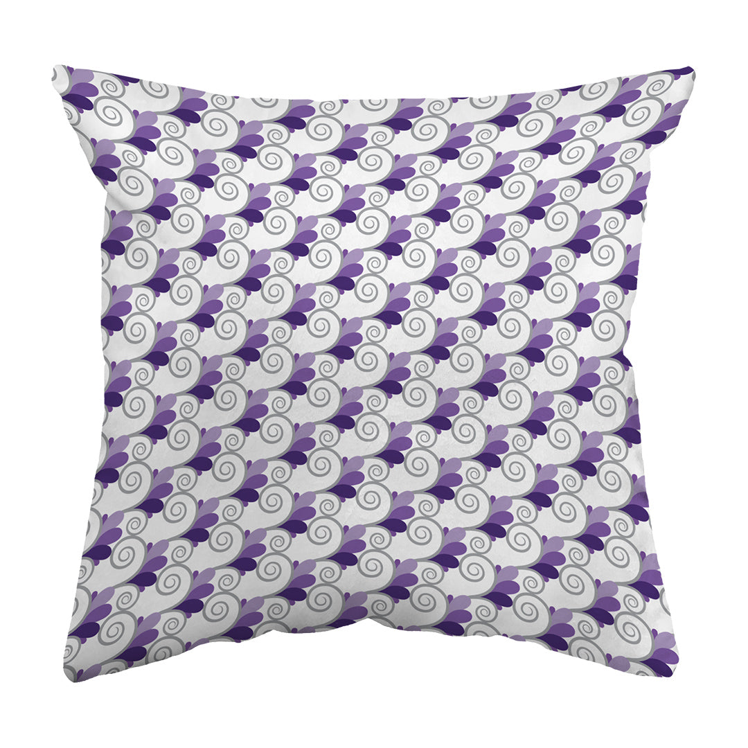Zippered Pillow Shell Spiral Buds