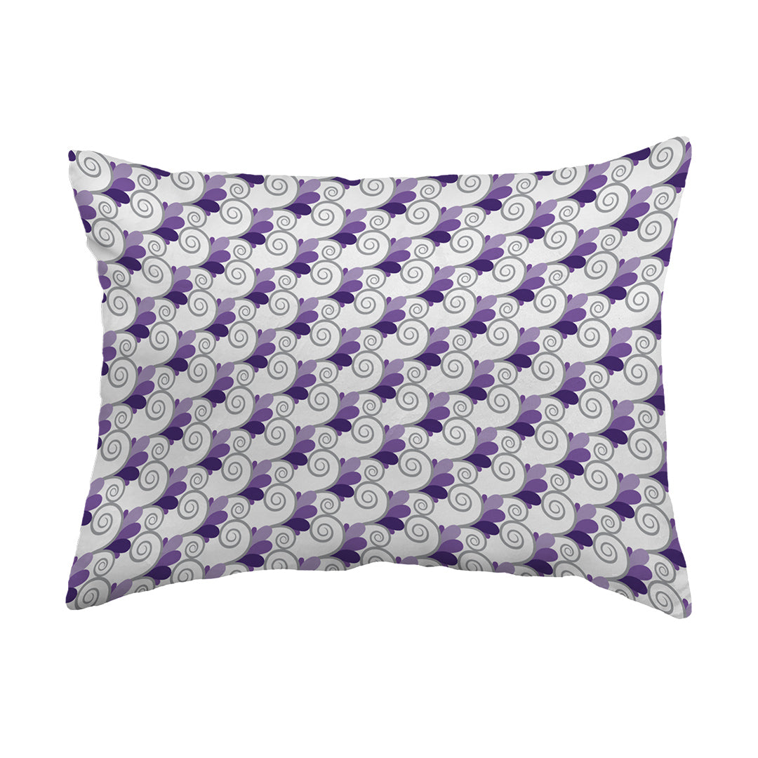 Zippered Pillow Shell Spiral Buds