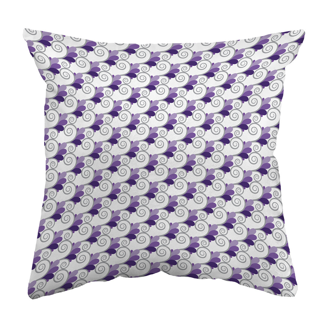 Zippered Pillow Spiral Buds