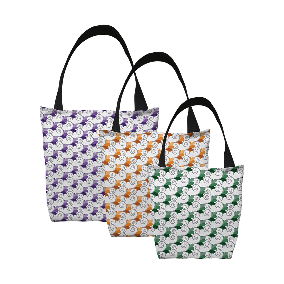 Tote Bags Spiral Buds